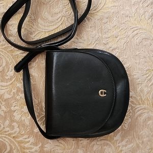 ✨️Vintage✨️ Aigner - black leather shoulder bag